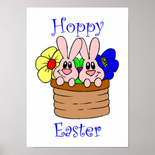 Hoppy Easter Poster