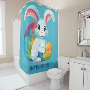 Hoppy Easter! Shower Curtain