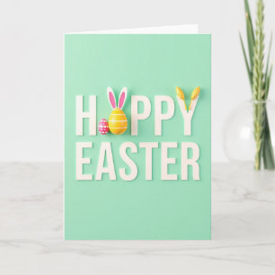 Hoppy Easter Springtime Card