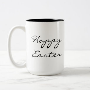 Hoppy Easter Two-Tone Coffee Mug