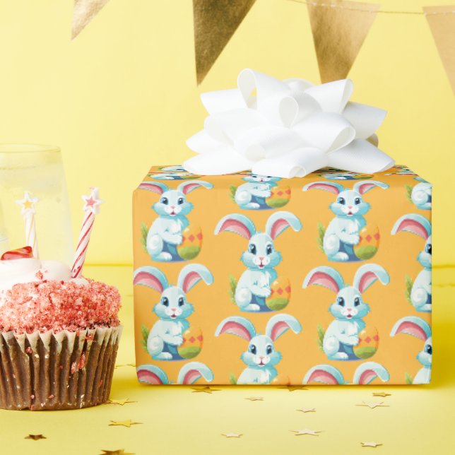 Hoppy Easter! Wrapping Paper (Birthday Party)