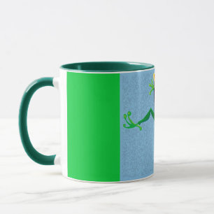 Hoppy frog mug
