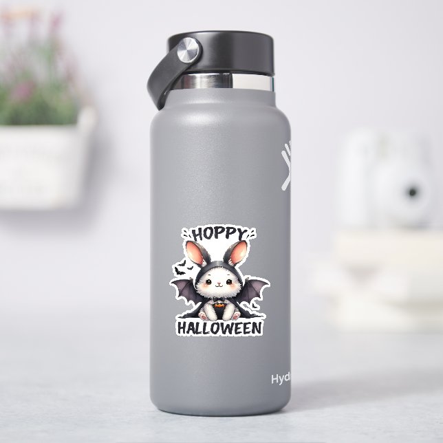 Hoppy Halloween Bunny Rabbit Sticker (HydroFlask)
