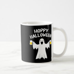 Hoppy Halloween Fun Halloween Cute Ghost Beer Drin Coffee Mug