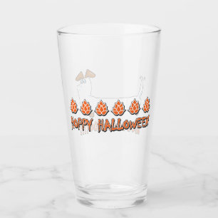 Hoppy Halloween Glass