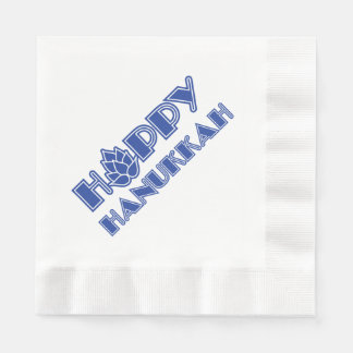 Hoppy Hanukkah Napkin