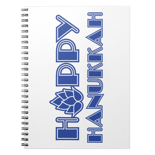 Hoppy-Hanukkah Notebook (Front)