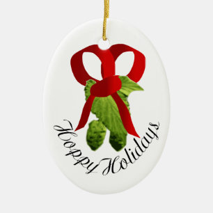 Hoppy Holidays Ceramic Tree Decoration