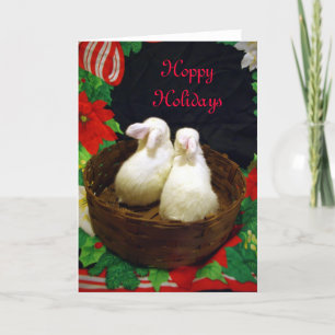 Hoppy Holidays Holiday Card