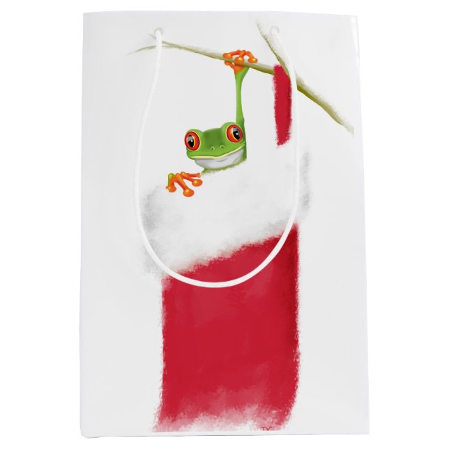 Hoppy Holidays Medium Gift Bag (Front)