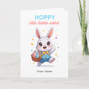 Hoppy Little Easter Wishes Card