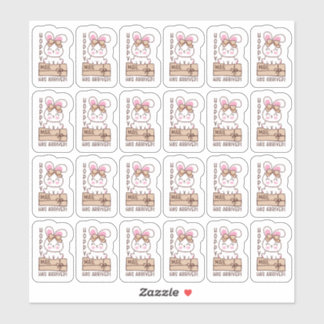 Hoppy Mail Has Arrived Sticker Sheet