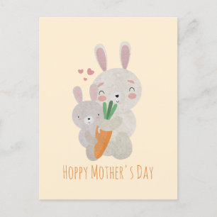 Hoppy Mother's Day Postcard