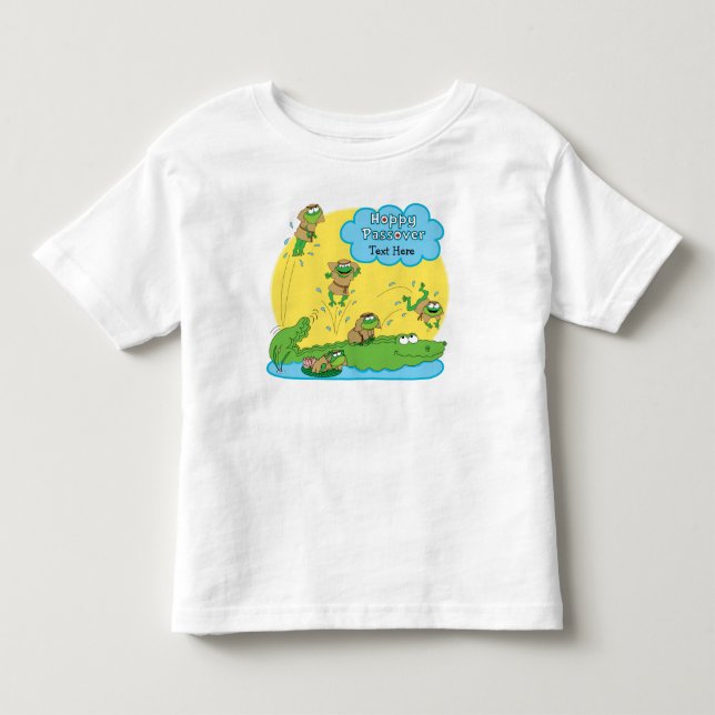 Hoppy Passover Toddler's T-Shirt (Front)