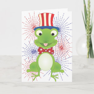 Hoppy the Frog Card