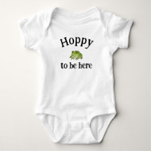 Hoppy to be here kids shirt