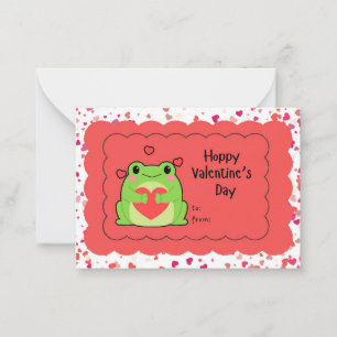 Hoppy Valentine's Day Card