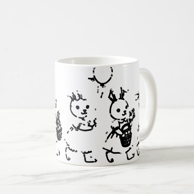 Hoppy Vibes: The Easter Collection Coffee Mug (Front Right)