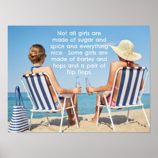 Hops and Flip FLops Poster