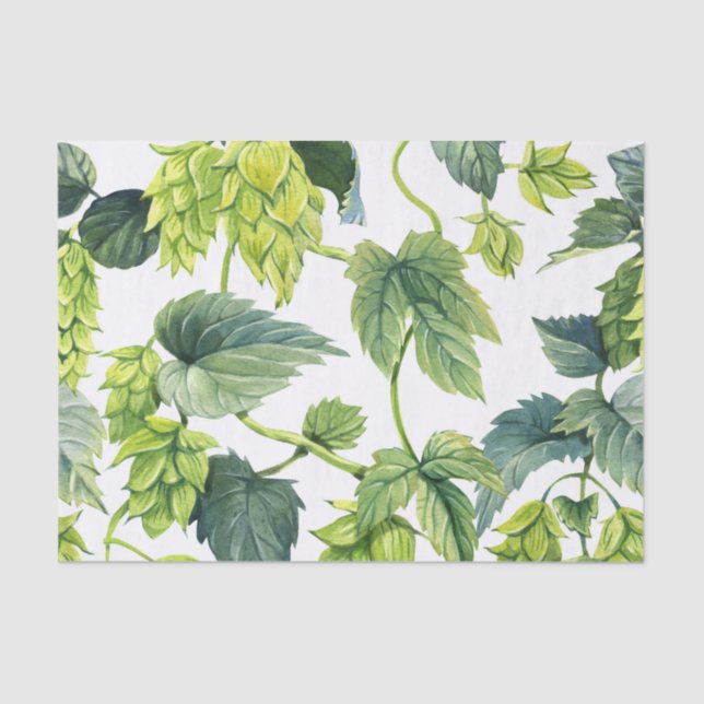 Hops, Beer Favour Tissue Paper (Front)