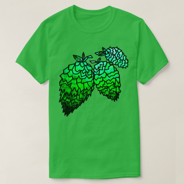Hops Design T T-Shirt (Design Front)