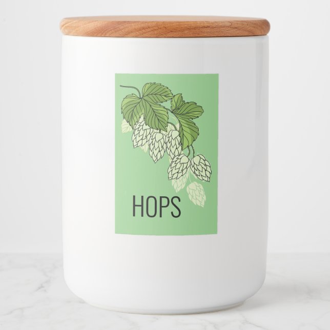 Hops Label (Front)