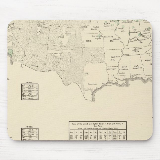 Hops Mouse Mat (Front)