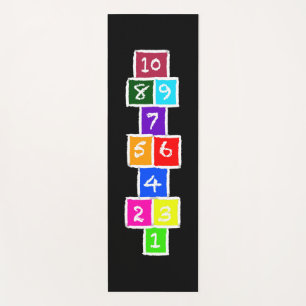 Hopscotch Yoga Mat