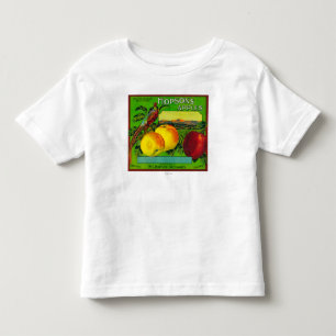 Hopson's Apple Crate LabelMilton, WA Toddler T-Shirt