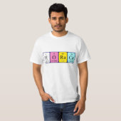 Horace periodic table name shirt (Front Full)