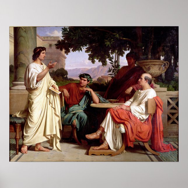 Horace, Virgil and Varius Poster (Front)