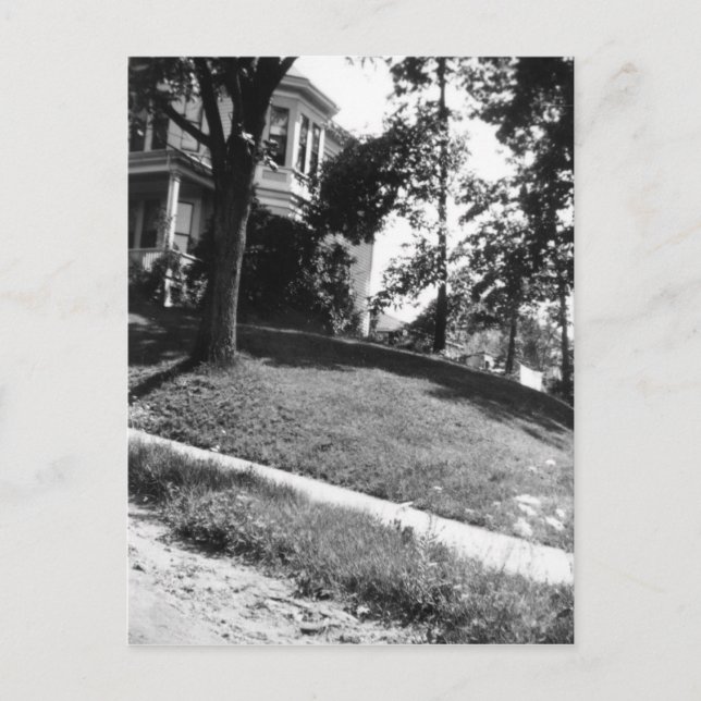 Horatio Alger's house in Natick, Massachusetts Postcard (Front)