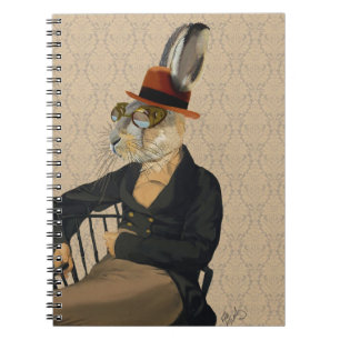 Horatio Hare on Chair Notebook