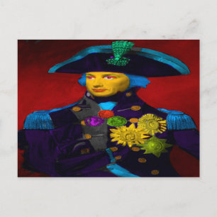 Horatio Nelson Pop Art Postcard