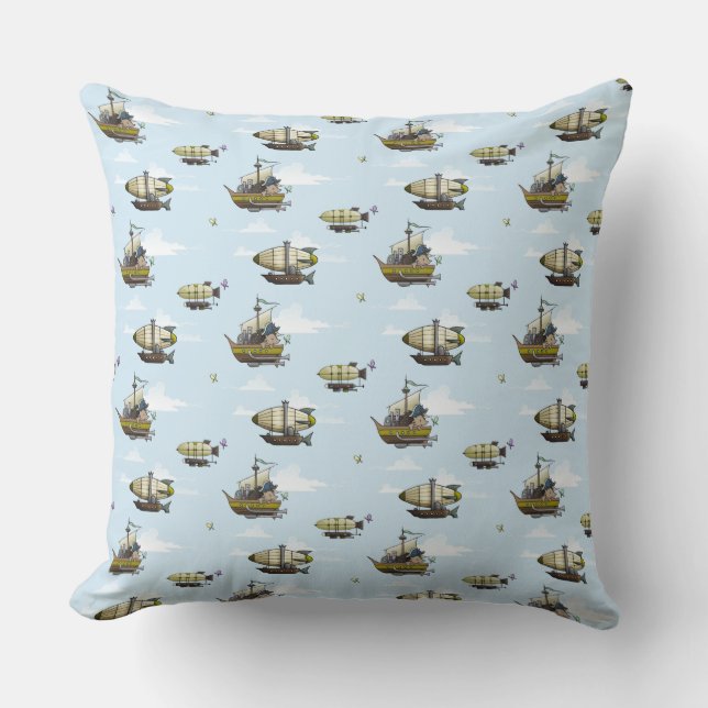 Horatio the Hedgehog- Adventures Ahead Pillow (Front)