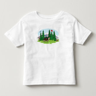 Horatio the Hedgehog- Hiking Toddler T-Shirt