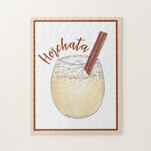 Horchata Orxata Mexican Spanish Beverage Drink Jigsaw Puzzle
