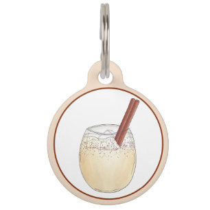 Horchata Orxata Mexican Spanish Beverage Drink Pet Tag