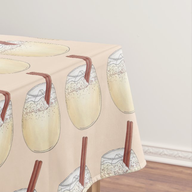 Horchata Orxata Mexican Spanish Beverage Drink Tablecloth (In Situ)