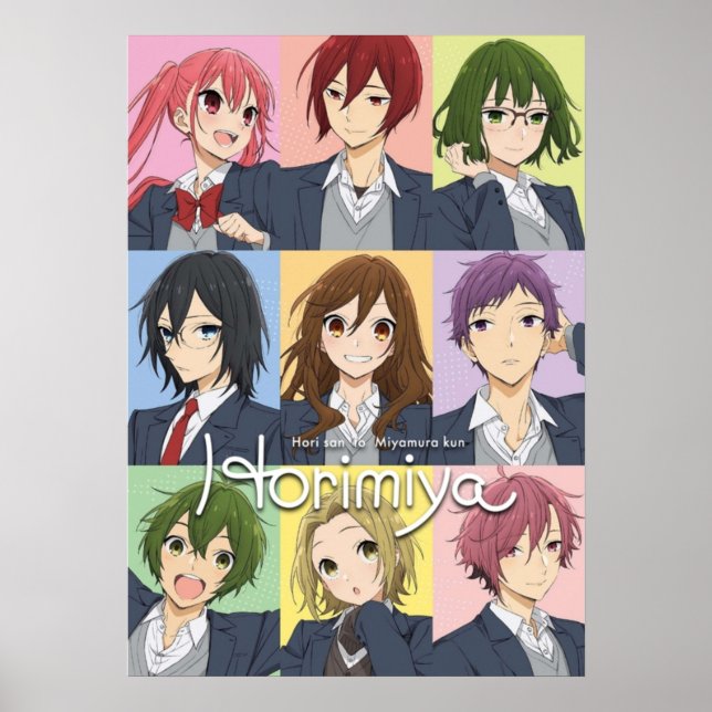 Horimiya Anime Poster (Front)