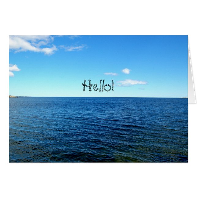 Horizon Card (Front Horizontal)