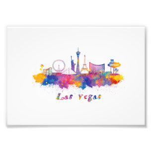 horizon of aquarela veils photo print