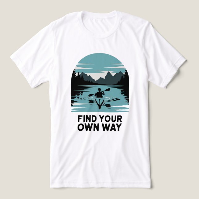 Horizon Paddler 02 Tri-Blend Shirt (Design Front)