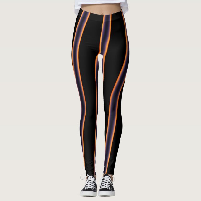 Horizon Sunset, the Pattern Leggings (Front)