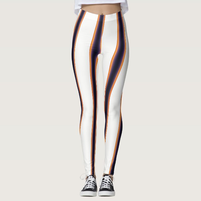 Horizon Sunset, the Pattern Leggings (Front)