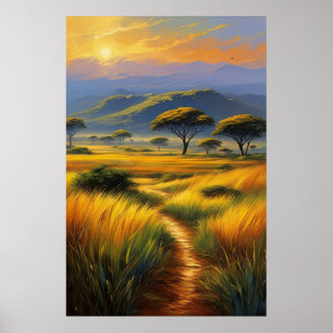 Horizon's Embrace, Boundless Beauty Poster