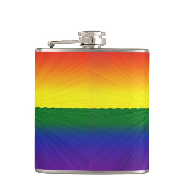 Horizons   hip flask (Front)