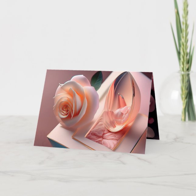 Horizontal 5" x 7" Folded Invitation (Front)