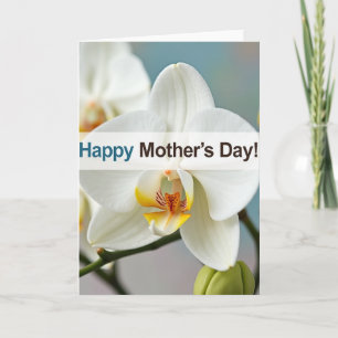 Horizontal Banner Orchid Card