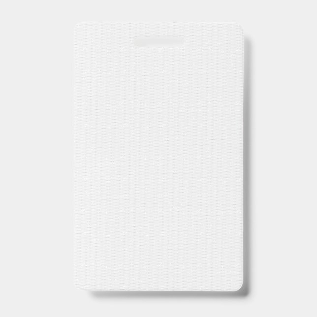 horizontal Design Forty Eight ID Badge (Front)